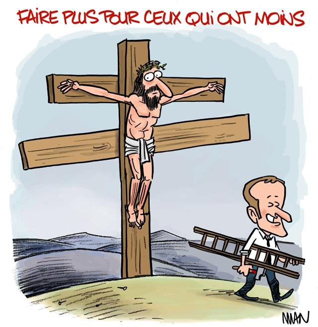 Dessin de presse : Croix presse : Croix