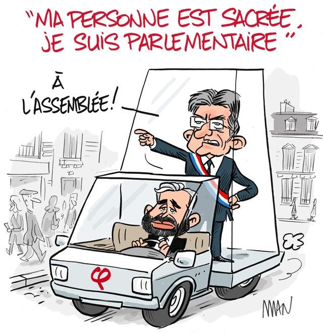 Dessin de presse : Sacrée presse : Sacrée