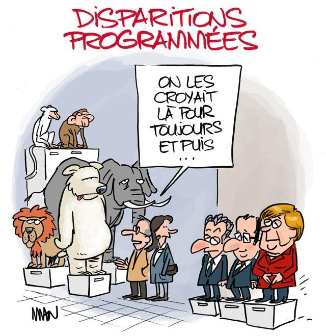 Dessin de presse : Disparitions presse : Disparitions