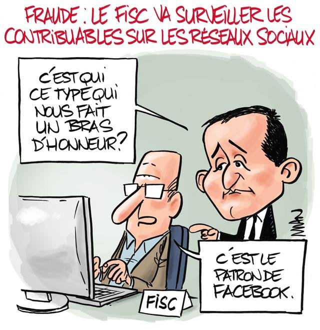 Dessin de presse : FISC presse : FISC