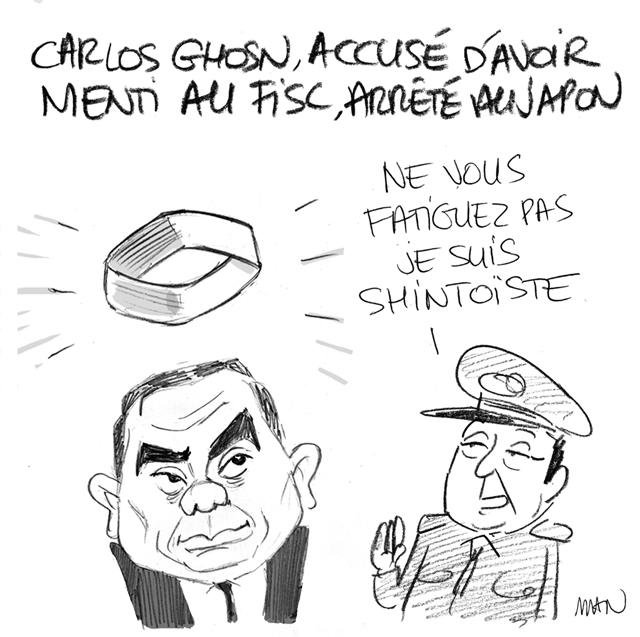 Dessin de presse : Ghosnbusters presse : Ghosnbusters