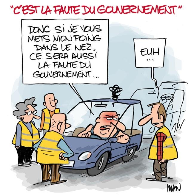 Dessin de presse : Faute presse : Faute