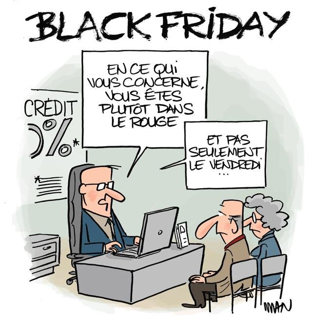 Dessin de presse : Rouge & noir presse : Rouge & noir