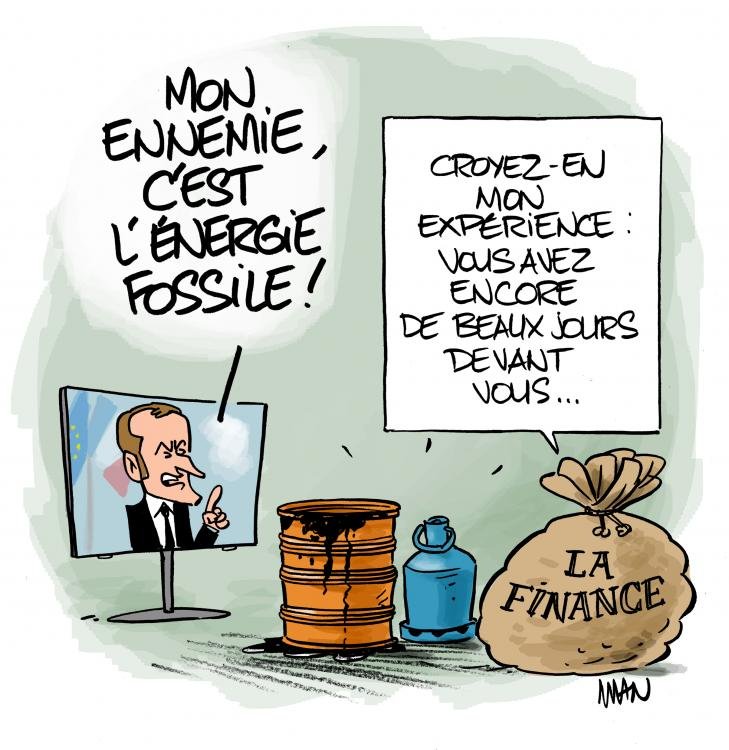Dessin de presse : Fossile presse : Fossile