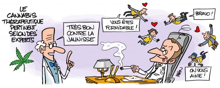 Dessin de presse : Cannabis presse : Cannabis