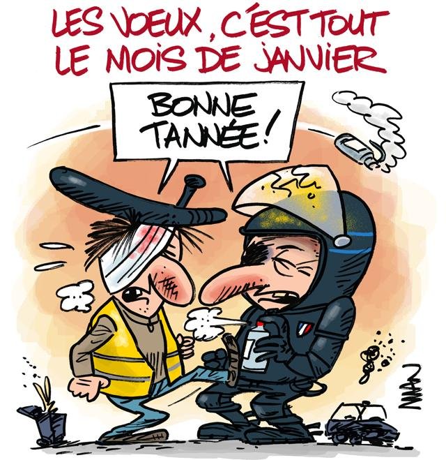 Dessin de presse : Tannée presse : Tannée