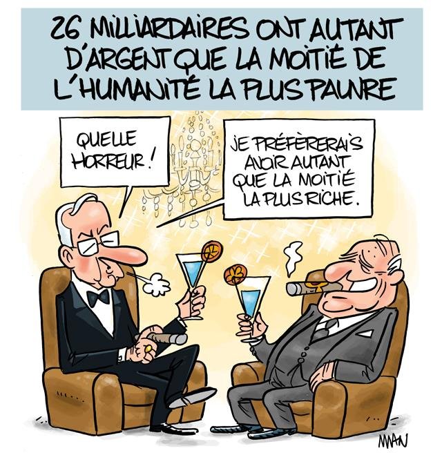 Dessin de presse : Milliardaires presse : Milliardaires