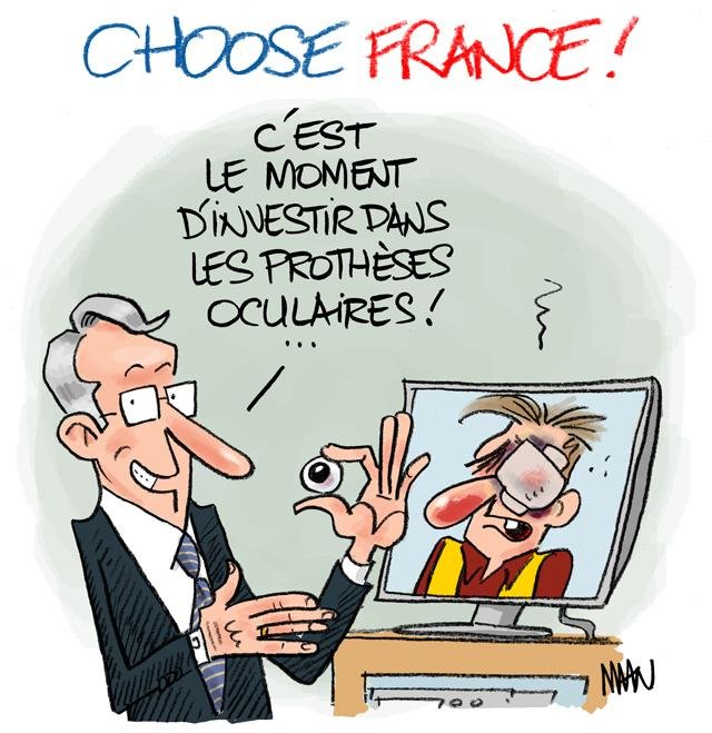 Dessin de presse : Prothèse presse : Prothèse