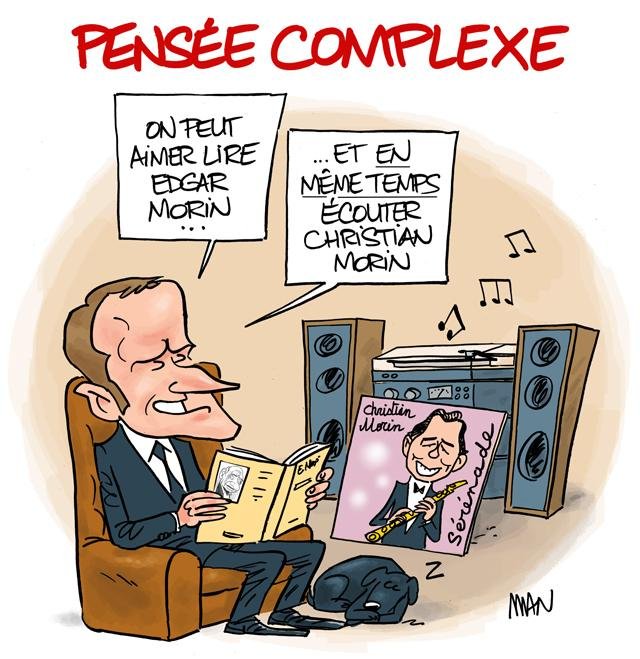 Dessin de presse : Pensée complexe presse : Pensée complexe