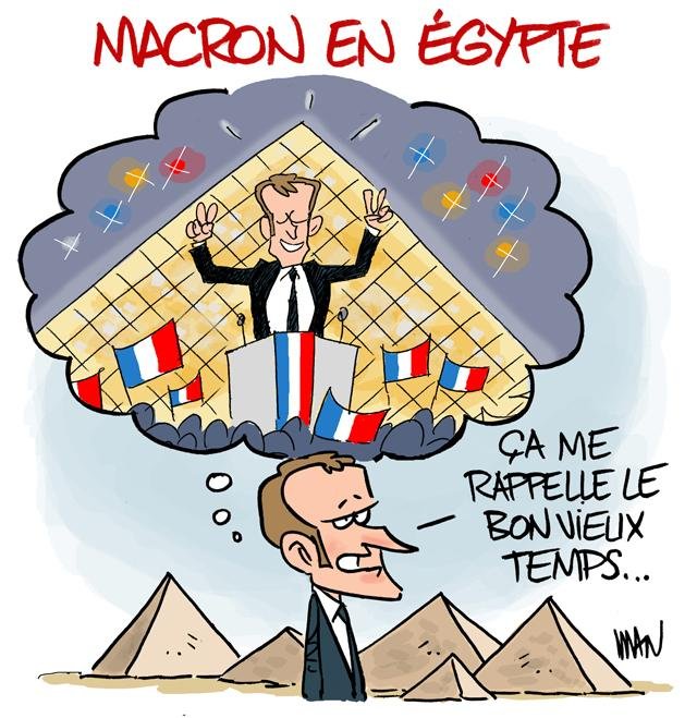 Dessin de presse : Pyramides presse : Pyramides