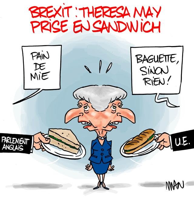 Dessin de presse : Sandwich presse : Sandwich