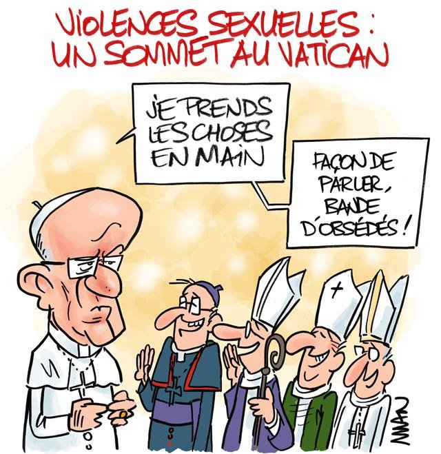 Dessin de presse : Vatican presse : Vatican