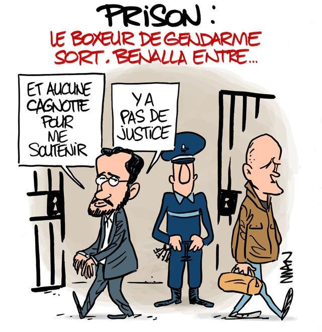 Dessin de presse : Prison presse : Prison