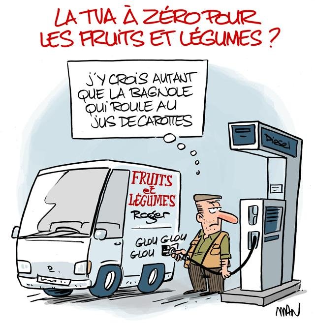 Dessin de presse : Carottes presse : Carottes