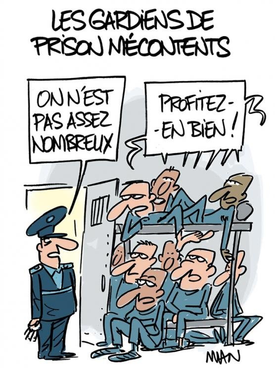 Dessin de presse : Prisons presse : Prisons