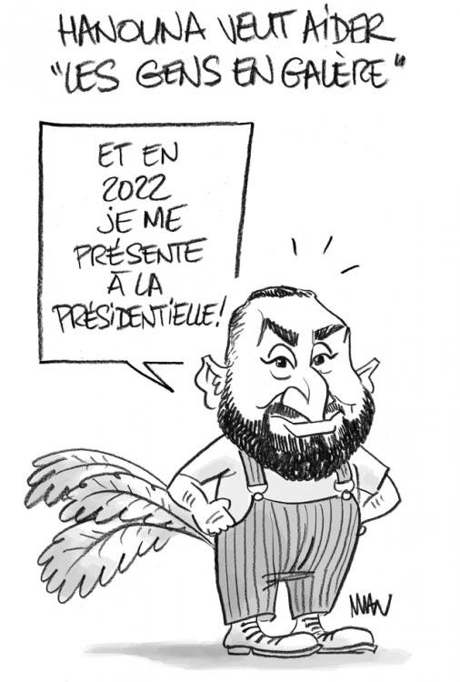 Dessin de presse : Hanouna-luche presse : Hanouna-luche
