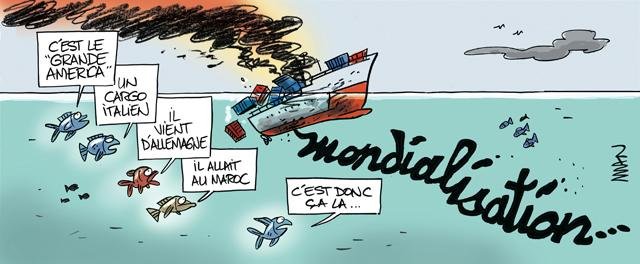 Dessin de presse : Grande America presse : Grande America