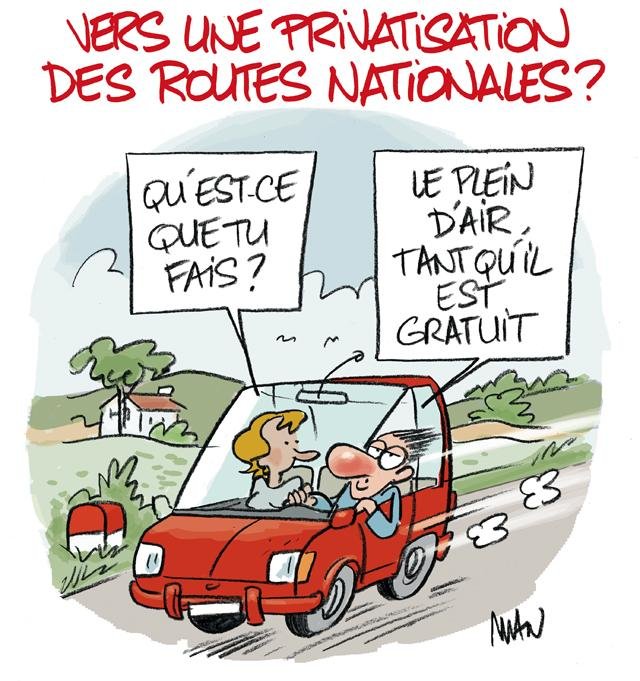 Dessin de presse : Routes presse : Routes