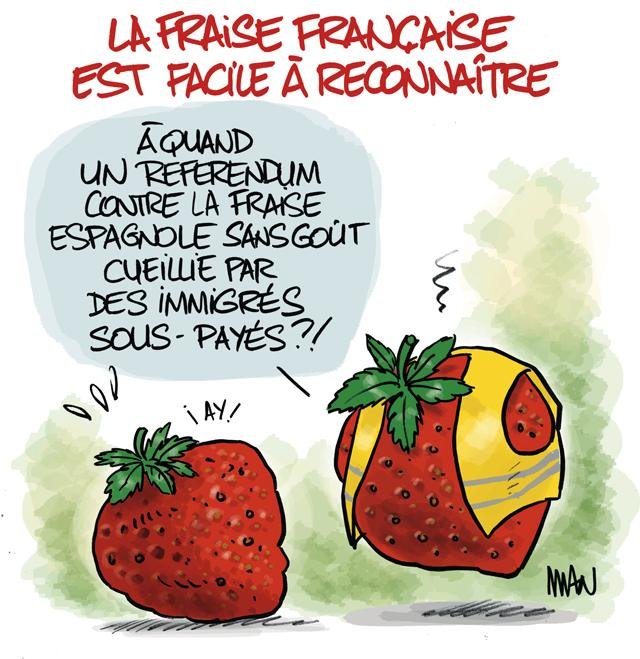 Dessin de presse : Fraises presse : Fraises
