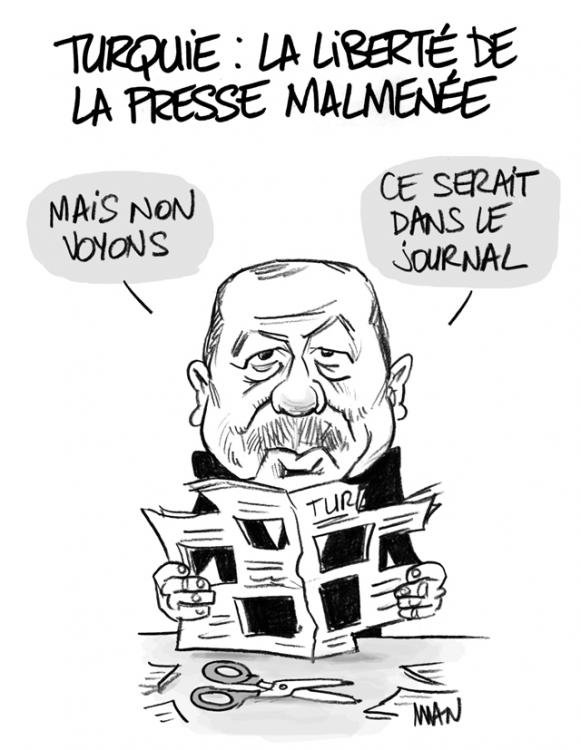 Dessin de presse : Musa Kar-Turquie presse : Musa Kar-Turquie