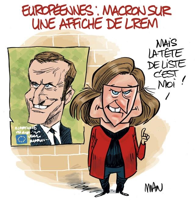 Dessin de presse : Tête de liste presse : Tête de liste