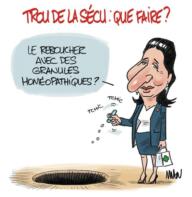 Dessin de presse : Trou presse : Trou