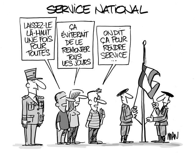 Dessin de presse : Service presse : Service