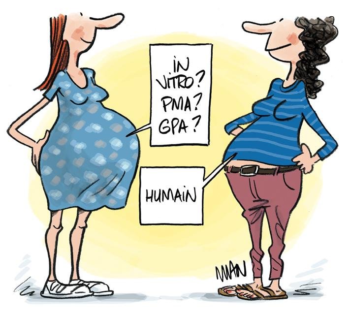 Dessin de presse : PMA-GPA presse : PMA-GPA