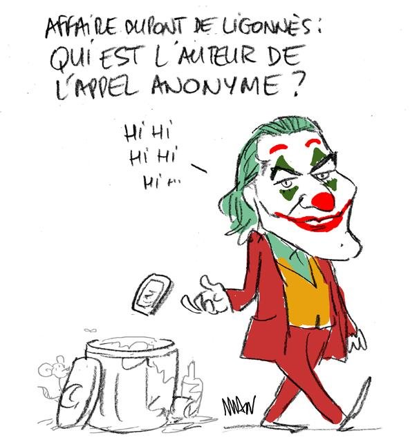 Dessin de presse : Dupont de Ligonnes presse : Dupont de Ligonnes