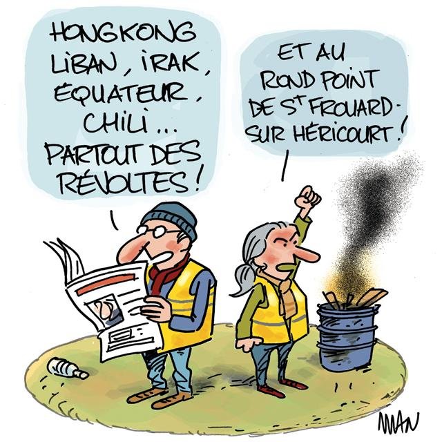 Dessin de presse : Révoltes presse : Révoltes