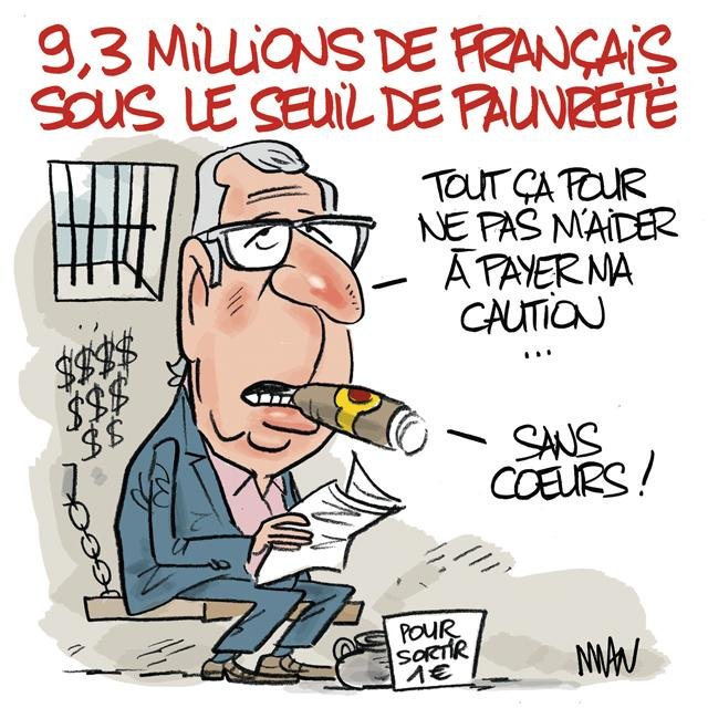 Dessin de presse : Caution presse : Caution