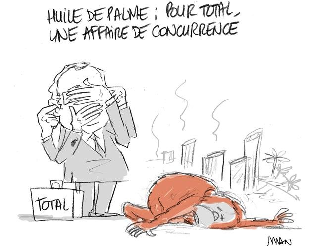 Dessin de presse : Total presse : Total