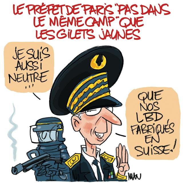 Dessin de presse : Camp presse : Camp