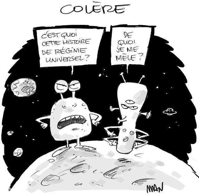 Dessin de presse : Universel presse : Universel