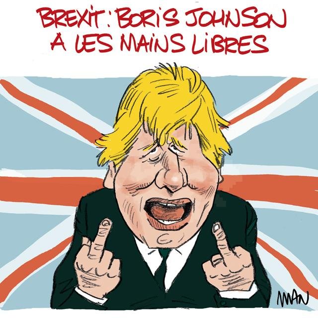 Dessin de presse : Brexit presse : Brexit