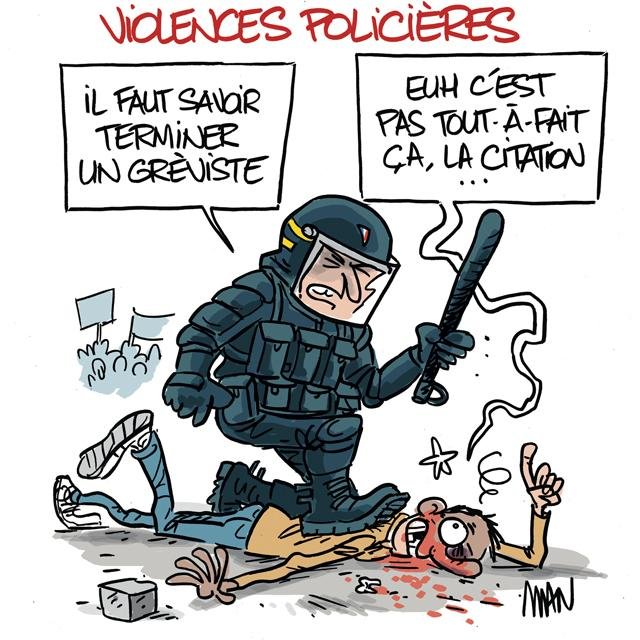 Dessin de presse : Terminer presse : Terminer