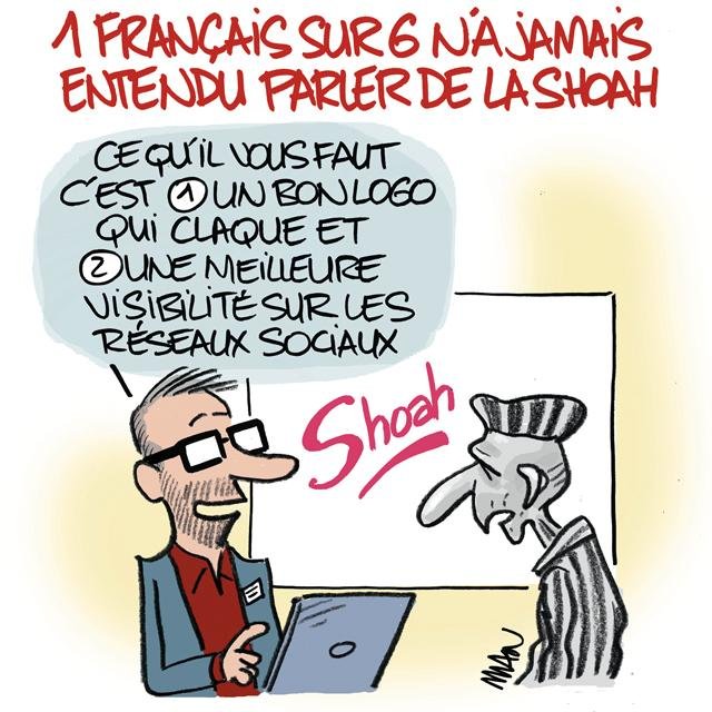 Dessin de presse : Shoah presse : Shoah