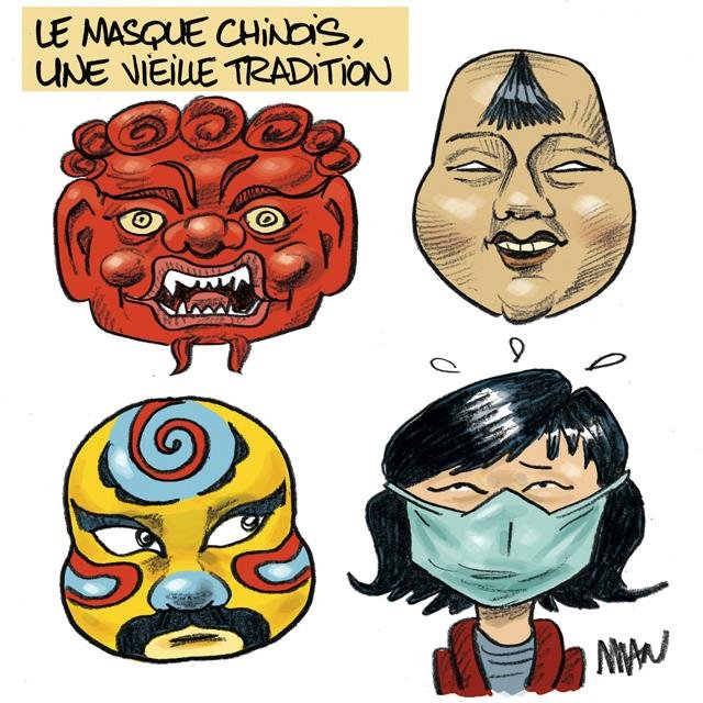 Dessin de presse : Coronavirus 1 presse : Coronavirus 1