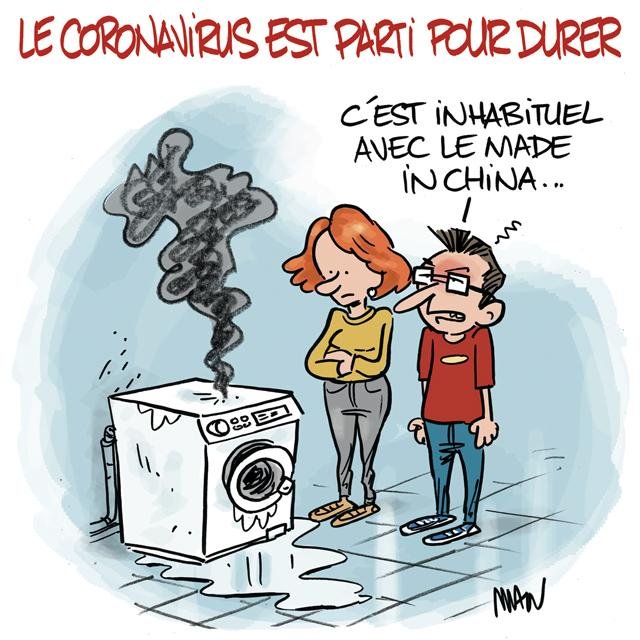 Dessin de presse : Coronavirus 2 presse : Coronavirus 2