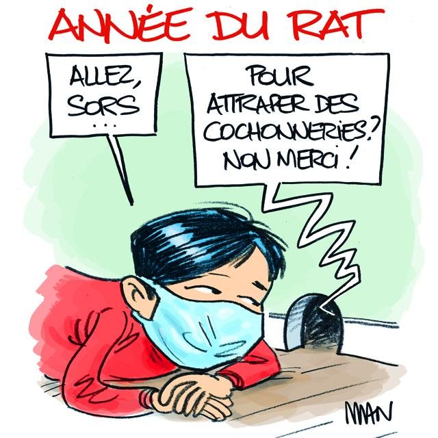 Dessin de presse : Coronavirus 3 presse : Coronavirus 3