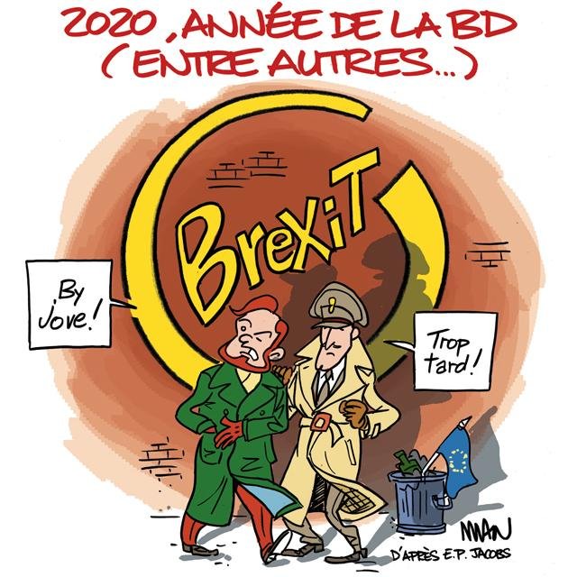 Dessin de presse : Brexit, by Jove presse : Brexit, by Jove