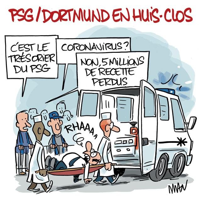 Dessin de presse : Huis-clos presse : Huis-clos