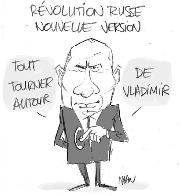 Dessin de presse : Révolution russe presse : Révolution russe