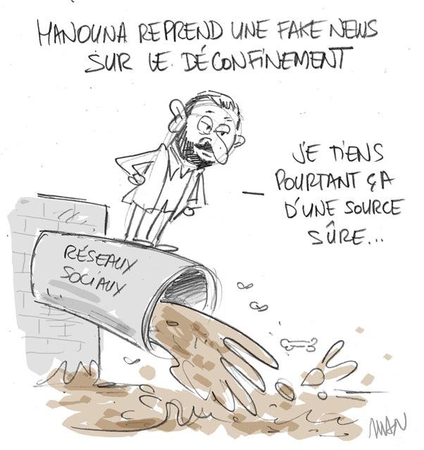 Dessin de presse : Source presse : Source