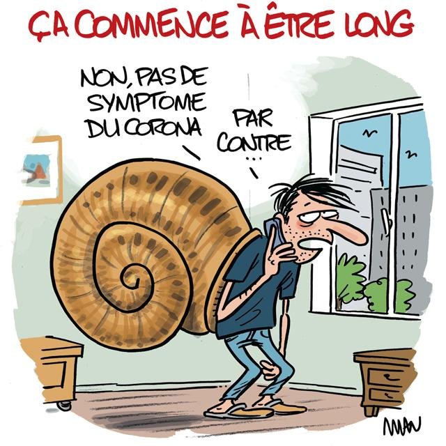 Dessin de presse : Confinement presse : Confinement