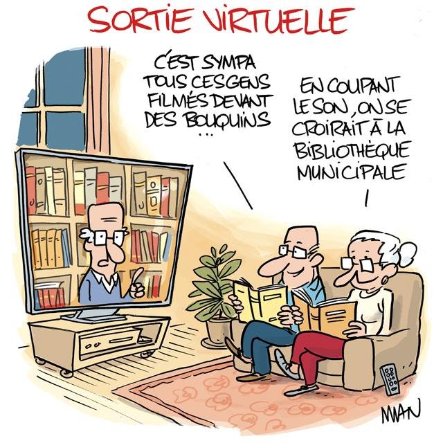 Dessin de presse : Coronavirus-Bibliothèque presse : Coronavirus-Bibliothèque