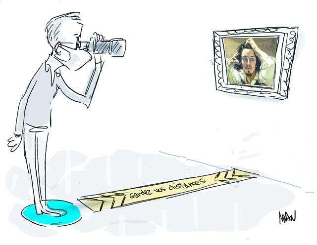 Dessin de presse : Distanciation presse : Distanciation