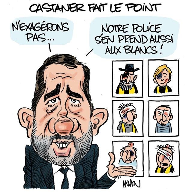 Dessin de presse : Police-racisme presse : Police-racisme