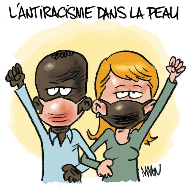 Dessin de presse : Antiracisme presse : Antiracisme