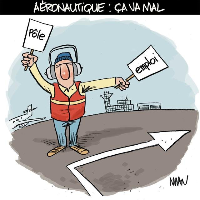 Dessin de presse : Aéronautique presse : Aéronautique